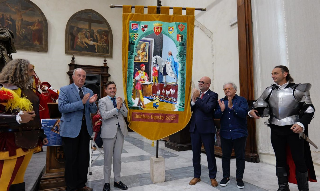 Quintana di Ascoli - Presentato il Palio di agosto firmato da Renè